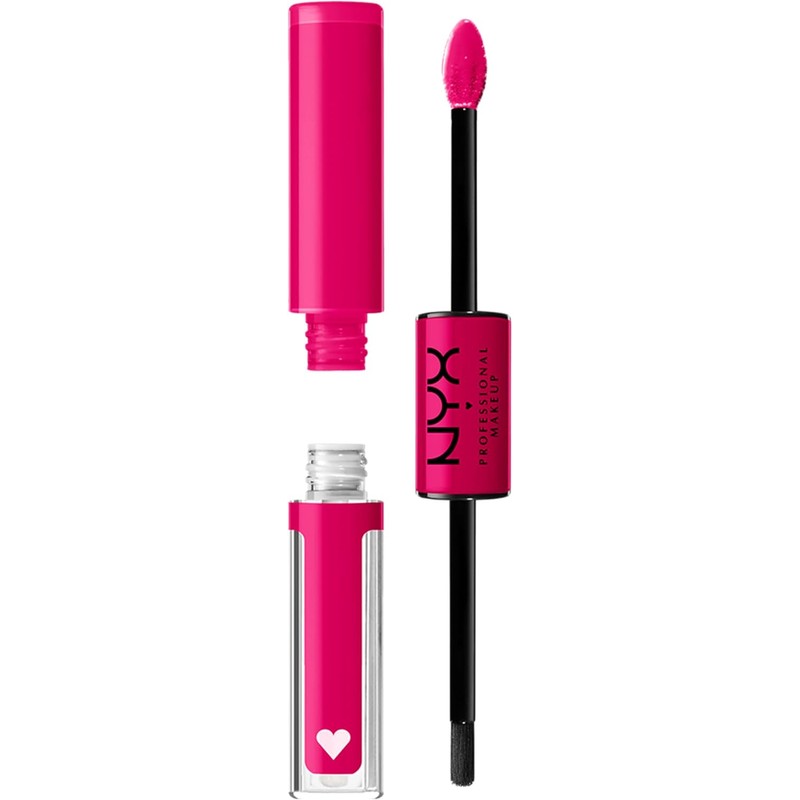 NYX Professional Makeup, Shine Loud, Labial Líquido Larga Duración, Daring