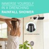 JINYOMFLY Rain Shower Head, Square Rain Shower Head, 13 Inches,