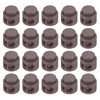 M METERXITY 60 Pack Plastic Spring Cord Locks - Round