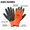 Global Glove Ice Gripster Low Temperature Gloves, Cut, Abrasion, and