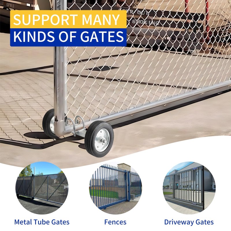 Adjustable Sliding Gate Wheel, 6" Tensioner Set with Mounting Bracket