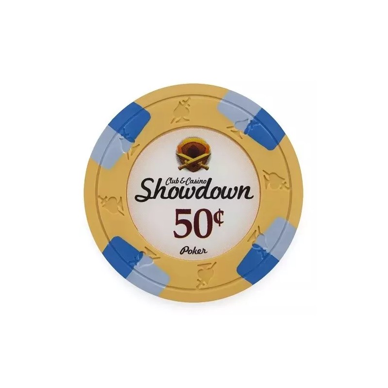 New Bulk Lot of 200 Showdown Poker Chips - Pick