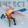 Vilbocr Mini Insect Building Blocks Toy Insect Collection Building Block