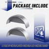 ECOTRIC Round Trailer Fenders W/Fender Backs 32-1/8"x 9-1/8" x 14-3/8"Fit