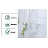 Waterproof Indoor Outdoor Curtains Sun Blocking Curtains for Bedroom Porch
