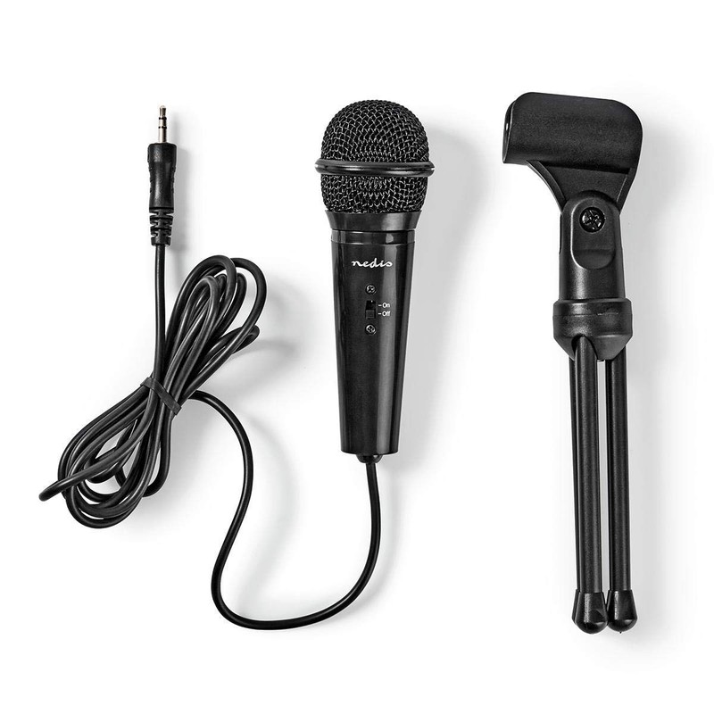 Nedis Microphone - Condenser Microphone - Omnidirectional Polar Pattern -