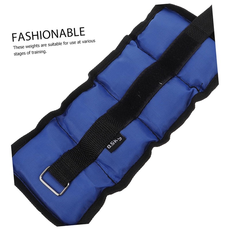 Totority 2pcs Adjustable Ankle Wrist Weights Sandbag Enhance Workout Intensity