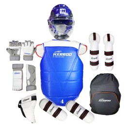 HXRROO Upgraded Taekwondo Sparring Gear Set, Training Equipment, Light Weighted and Soft, for Taekwondo Karate Trainer Children Youth Adult