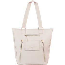 Vilah Bloom Cafe Crossover – Baby Diaper Bag, Whipped Coconut, One Size
