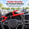 Telescopic Steering Wheel Lock for Vehicle Security – Twin-Bar ABS