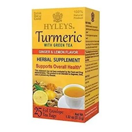 Hyleys Bienestar Cúrcuma Con Té Verde Y Jengibre Sabor A Lim