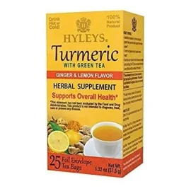 Hyleys Bienestar Cúrcuma Con Té Verde Y Jengibre Sabor A Lim