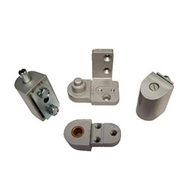 Pacific Doorware YKK Style Storefront Door Pivot Hinge Set in Aluminum - Choose Handing (Right Hand)