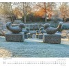 DUMONT English Gardens 2025 Wall Calendar, 38 x 35.5 cm,