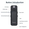 Wearable HD Camera with Clip Voice Recording Photo Multifunctional Mobile