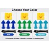 5-in-1 Caulking Tool Kit for Silicone Sealant Application – 3