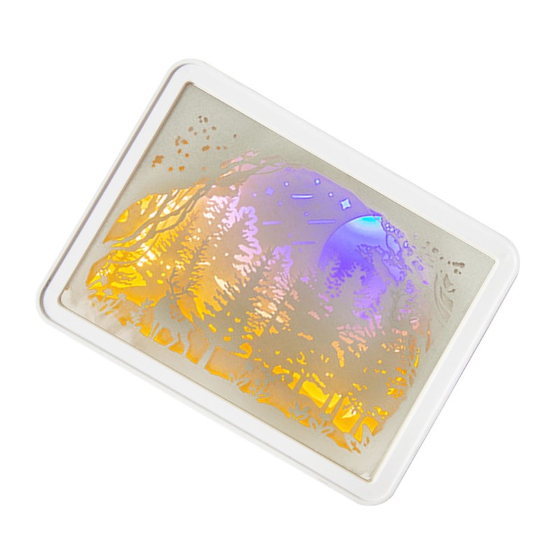 Papercut Light Box Soft Warm Light Romantic USB Battery Powered