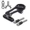 Dymoece Bicycle Computer Mount Adjustable Out Front Combo Bike Mount
