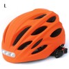 Bike Helmet with USB Rechargeable Light Safety Helmet Adjustable Mountain