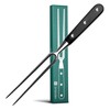 linoroso Meat Carving Fork 11 inch, Razor Sharp Carving Fork