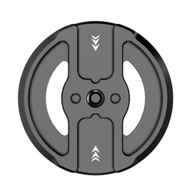 CS PRIORITY Magnetic Phone Holder for to 1/4''-20 Arri Holes Tripod Mount Adapter for 15 14 13 Smartphone Tripod Ball Head (Type B w Cold Shoe)