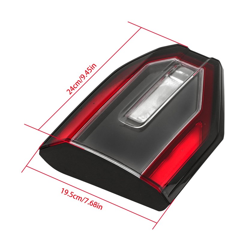 Silscvtt Left Side Inner Tail Light Replacement for Honda Pilot