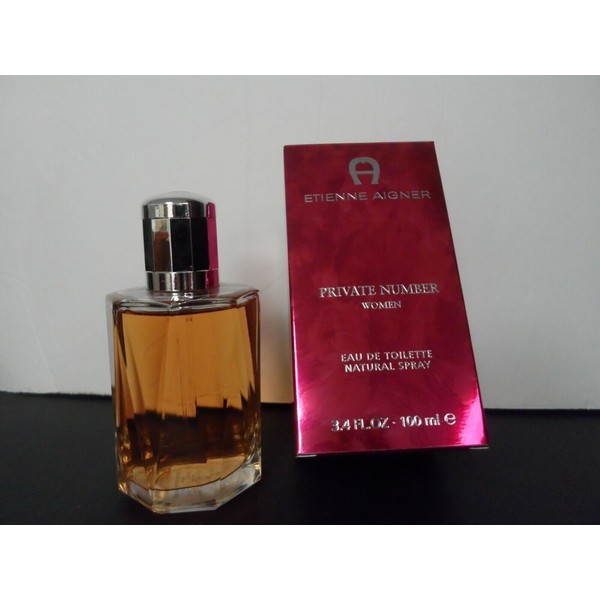 ETIENNE AIGNER PRIVATE NUMBER WOMAN EDT SPRAY 3.4 OZ / 100 ML ,BRAND NEW,BOXED .
