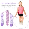 Children's Skipping Rope, Girls' Skipping Rope, Adjustable Cord with Wooden