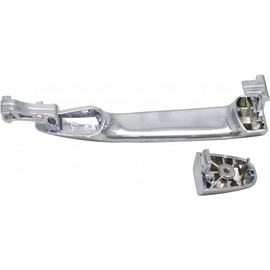 For Toyota Highlander Exterior Door Handle Rear, Driver OR Passenger Side Chrome 2008-2017 | Trim:All Submodels