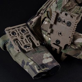 Tactical QLS Pistol Holster Adapter Base Qucik Release Buckle Kit, Quick Pull Holster Adapter Base Accessories