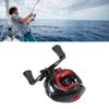 Metal Baitcasting Reel, Powerful Lightweight Smooth Baitcaster Fishing Reel with