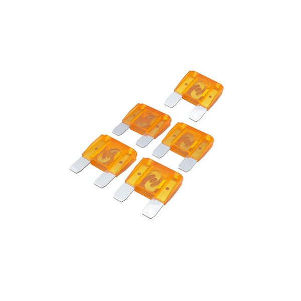 5 x 40 Amp Maxi Blade Fuses Orange 40 A