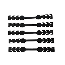 Ear Savers Face Mask Ear Loop Straps | 10 Mask Ear Hook Extenders | Adjustable Anti-Slip Silicone Ear Protection for Various Masks, Eases Ear Pressure & Pain Due to Prolonged Mask Use Including Kids