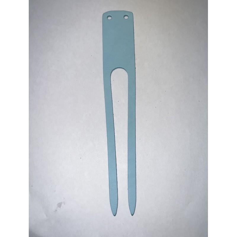 Bulk Baseball/Softball Replacement Leather Thumb/Pinky Loops 2-Pack (Turqoise), Gray