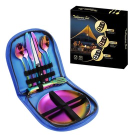 Hawk Zing Multi-functional Equipment Set, Camping Cooking Utensil Set, Compact, Storage, Stainless Steel, For Barbecues, Families, Groups, Solo Camping, BBQs, Compact, Cookware, Portable, Convenient,