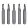 sourcing map 5pcs Y2.5 Tri Wings Screwdriver Bit 5/32" Hex
