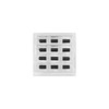 BUILDMART - 8x8 Modern AC Vent Cover - Decorative White