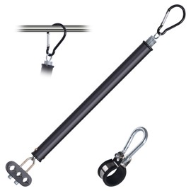 Cheemuii 16" Single Tender Spring Kit with 3-in-1 Air Line Holder and 3-Hole Clamp Holder Heavy Duty Tender Spring for Semi Truck Air Lines Kit with 2 Style Air Line Holders for Truck Trailer Tractor