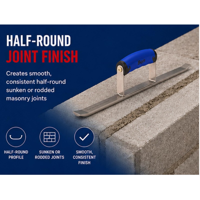 Bon Tool Sled Runner Half Round 14" x 5/8"
