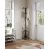 CHOEZON Coat Rack Freestanding, Coat Rack with Umbrella Holder, Entryway