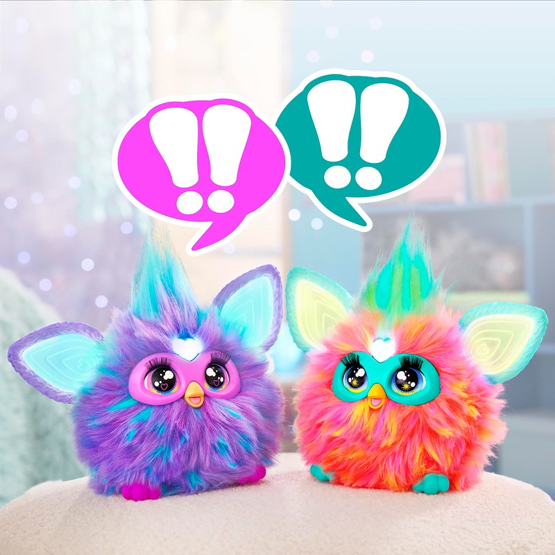 Furby Hasbro Purple Interactive Toy Plush - English version