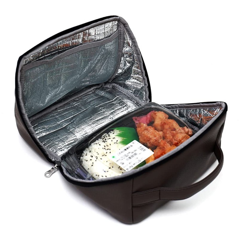 Hacovolo 6023 Insulated Lunch Bag Fits Suits, Black