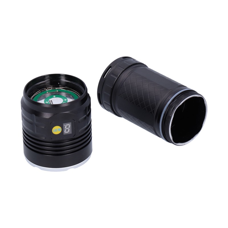 LED Flashlight XMT6 LED 15000lm USB Rechargeable IP65 Waterproof Outdoor