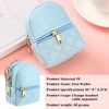 Liliaafar Mini Backpack Keychain Coin Purse for Women, 8 Pcs,
