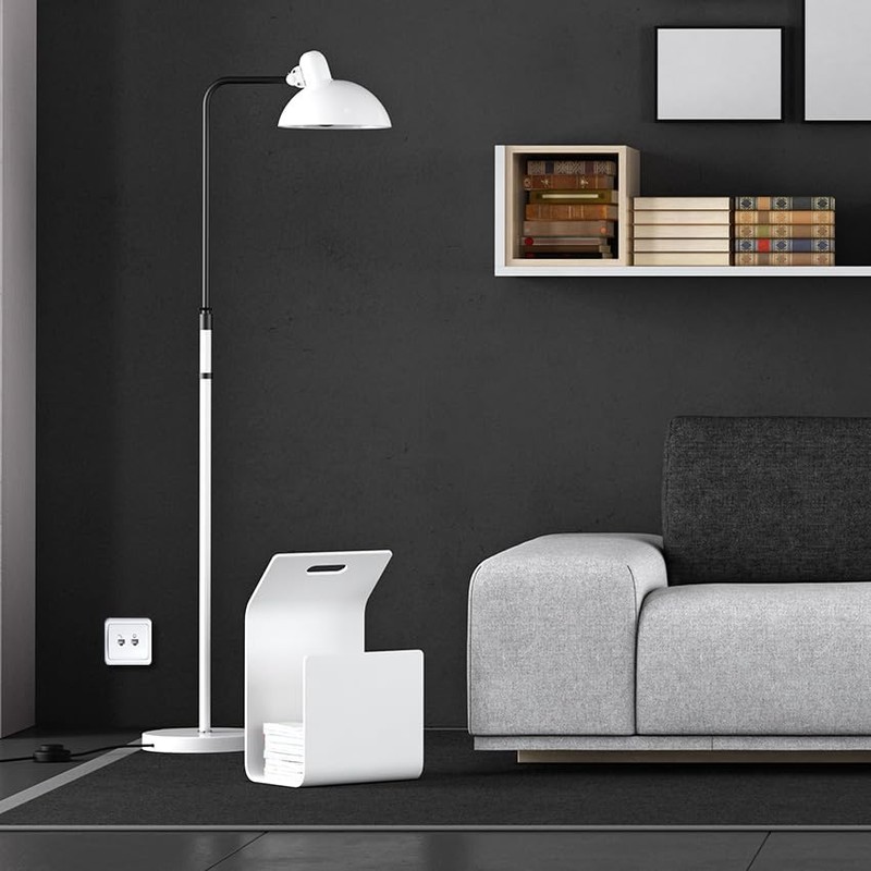 White Combination Switch Network + Telephone Connection Flush Mount