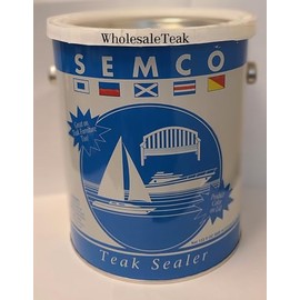 WholesaleTeak Semco Gold Tone Finish - Teak Wood Sealer 1 Gallon Sealant Protector