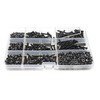 iExcell 1500 Pcs Metric M3 x 6/8/10/12/14/16/20/25/30/35/40/45/50 mm Alloy Steel
