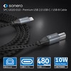 Sonero® USB 2.0 Kabel, Verbindungskabel, Druckerkabel, C-Stecker auf B-Stecker, 480
