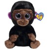 TY 7136062 Children’s Romeo Gorilla Beanie Boos Toy, 15 cm