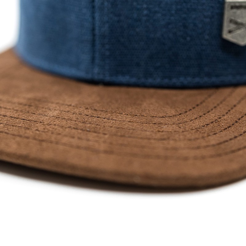 Hand und Feuer Snapback Cap Casual Business One Size, darkblue